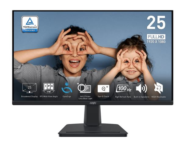 Monitor 25 MSI PRO MP251 FHD IPS 100Hz