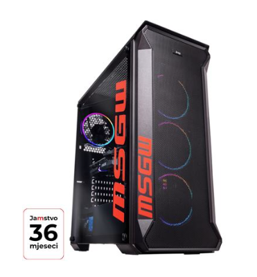MSGW stolno računalo Gamer R7 a101