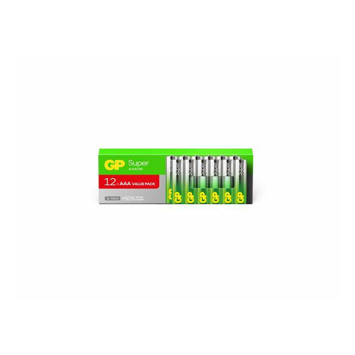 GP baterije LR03-PAB12 AAA Super Alkaline