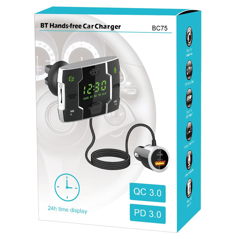 BC75 FM Transmiter hands-free
