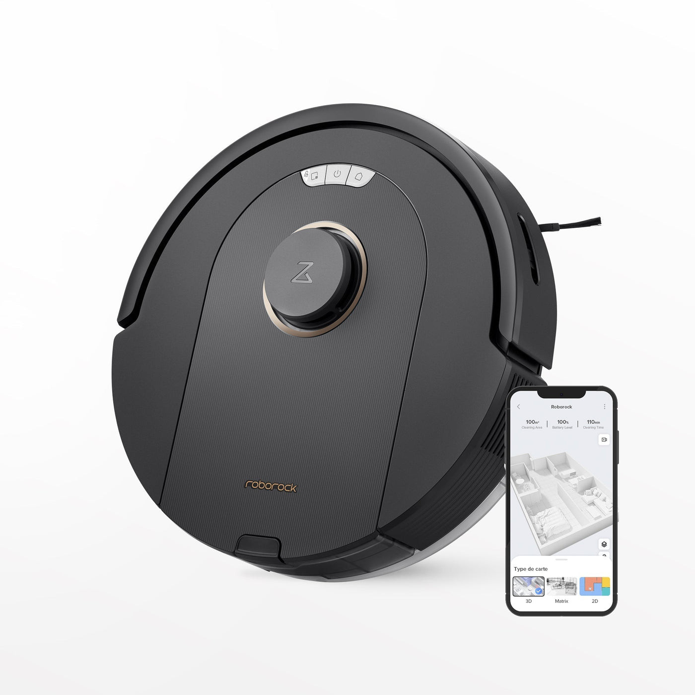 Roborock Q5 Pro robotski usisivač, crni