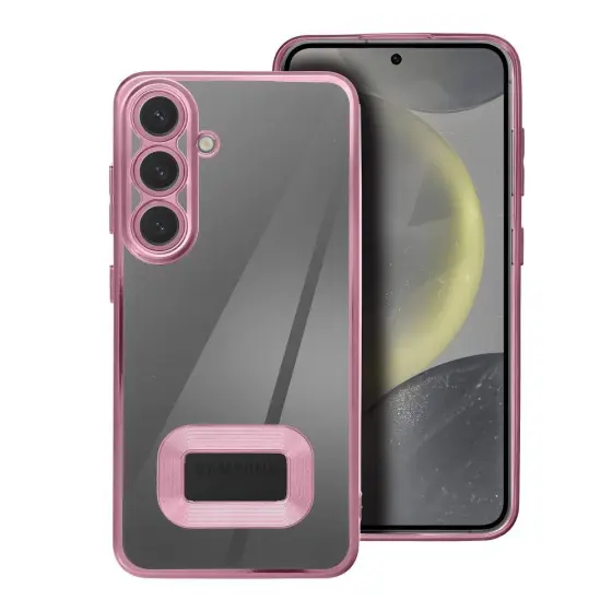 Maska GLAM za SAMSUNG S24 FE rose pink