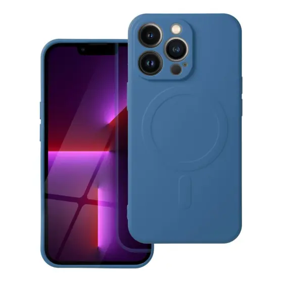 SILICONE MAG COVER MagSafe maska za IPHONE 16 Pro Max blue