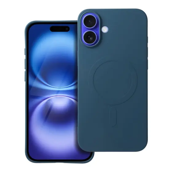 SILICONE MAG COVER MagSafe maska za IPHONE 16 Plus blue