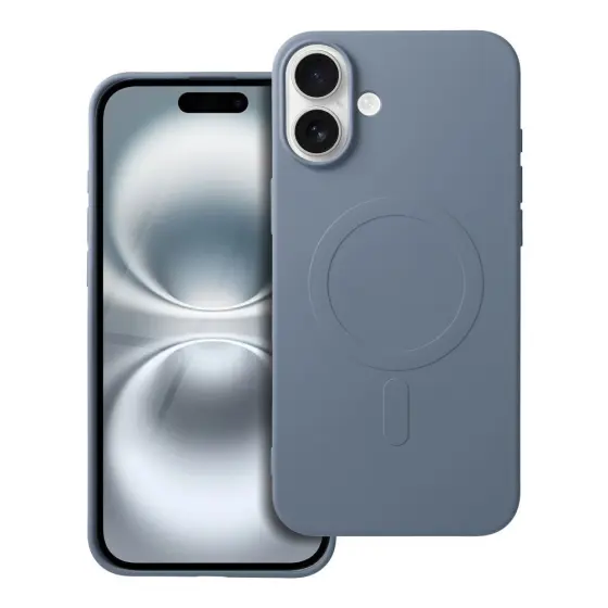 SILICONE MAG COVER MagSafe maska za IPHONE 16 Plus light blue