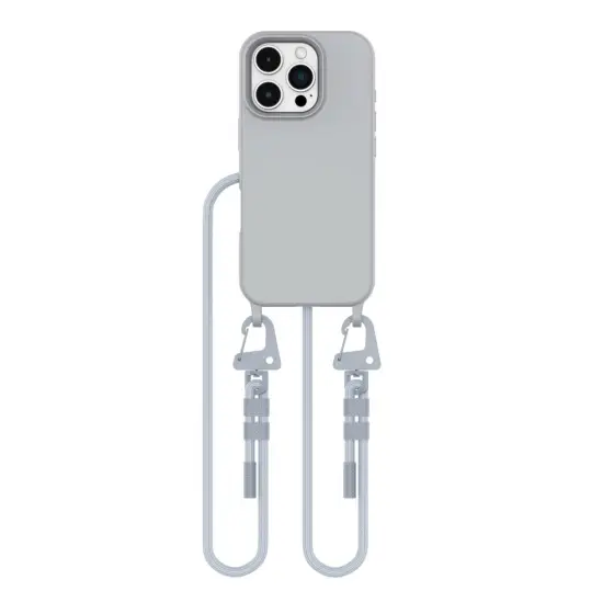 TECH-PROTECT MAGNECKLACE MAGSAFE maska za IPHONE 16 PRO MAX CRAYON GREY