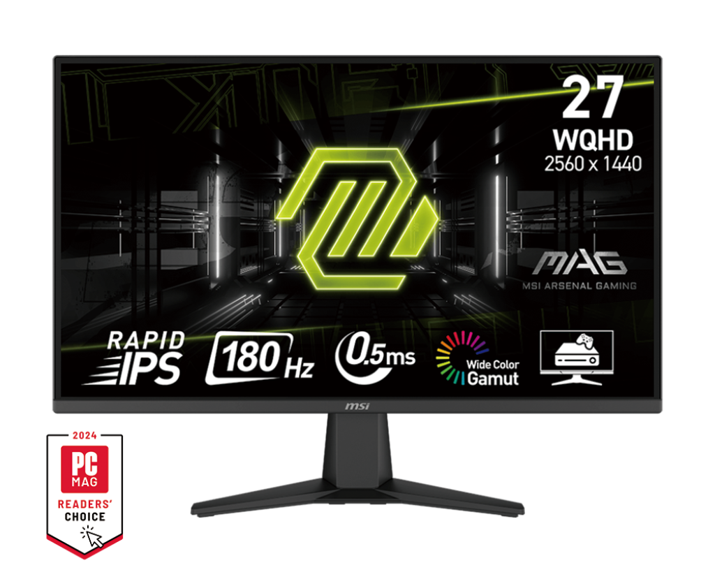 Monitor 27 MSI MAG 27QF WQHD RAPID IPS 180HZ