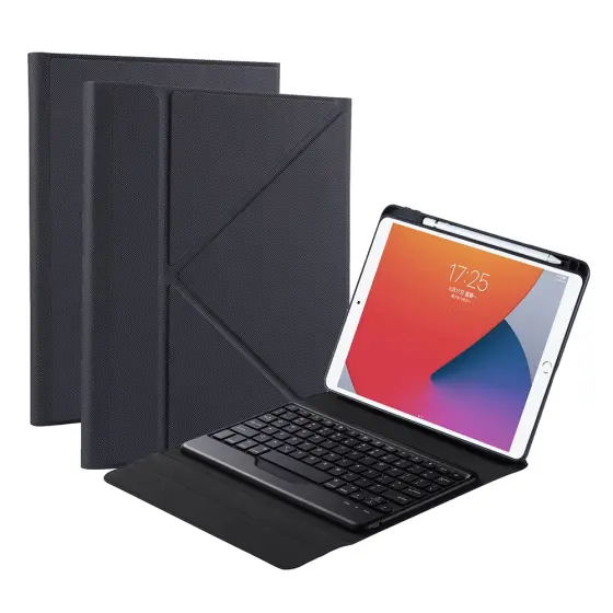 B09 Bluetooth futrola/tastatura za iPad 10.2 (2021)/(2020)/(2019)/Pro 10.5-inch (2017)/Air 10.5 inch (2019) - Black
