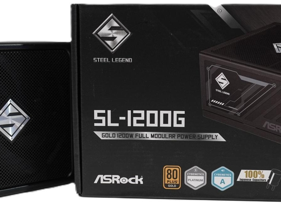 ASROCK PSU 1200W Gold SLFully Modular, 80PLUS135mm fan, ATX 3.1, PCIe 5.1