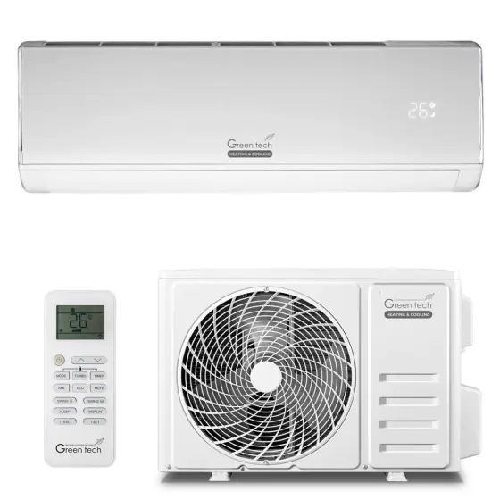 Klima Green Tech 12000BTU, 3.4kW, A++, R32, -15°C ~ 53°C, WiFi, bijela 12-IN51-WIFI