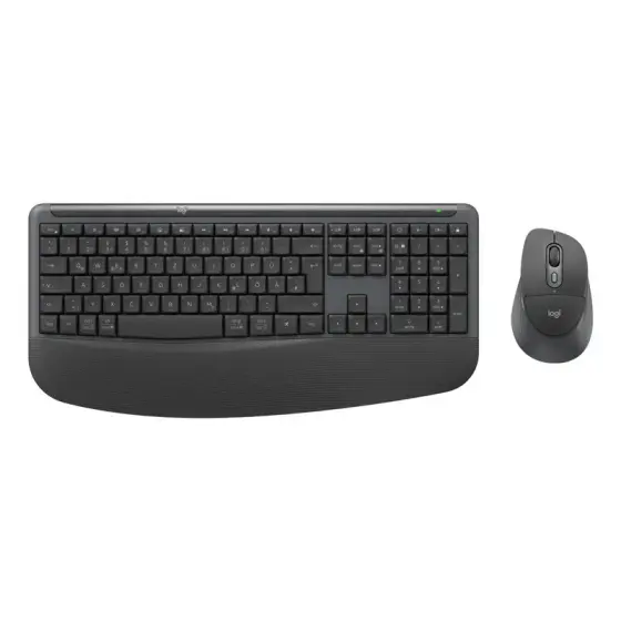 LOGITECH Signature Comfort Plus MK880 - GRAPHITE - HRV-SLV - BT -  INTNL-973