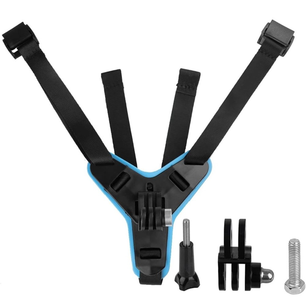 4-in-1 Motorcycle Helmet Chin Strap Mount Compatible GoPro
