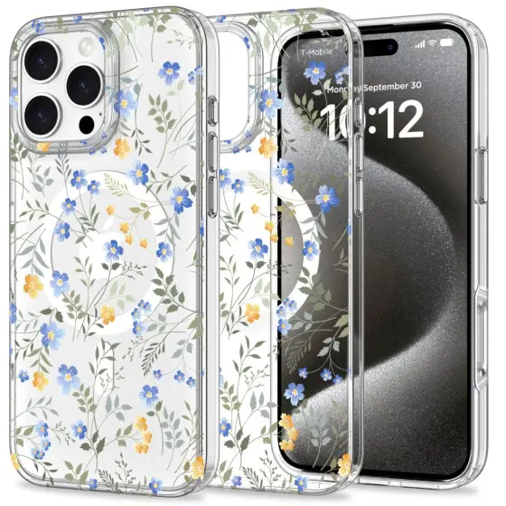 TECH-PROTECT MAGMOOD MAGSAFE maska za IPHONE 16 PRO SPRING FLOWERS