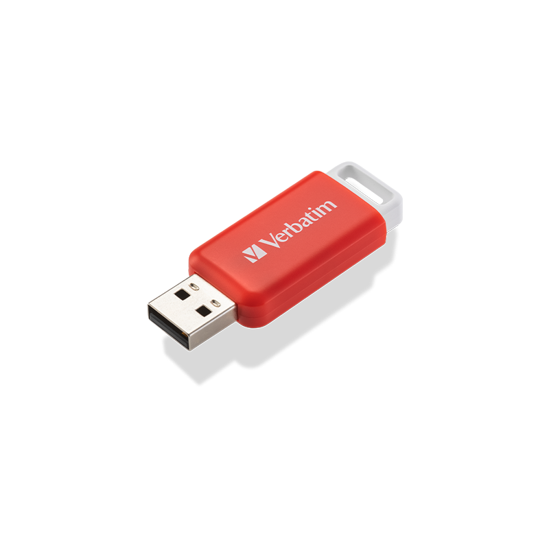 USB memorijski stik 2.0 Verbatim 16GB, crveni, DataBar