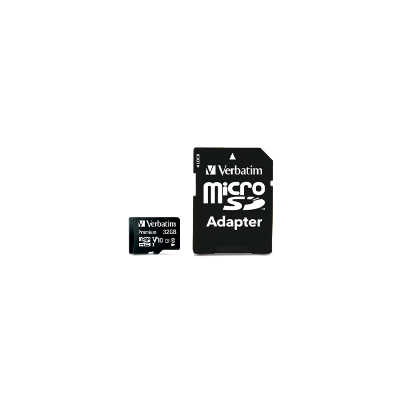 Memorijska kartica MicroSDHC Verbatim 32GB, (C10) UHS-I, sa adapterom