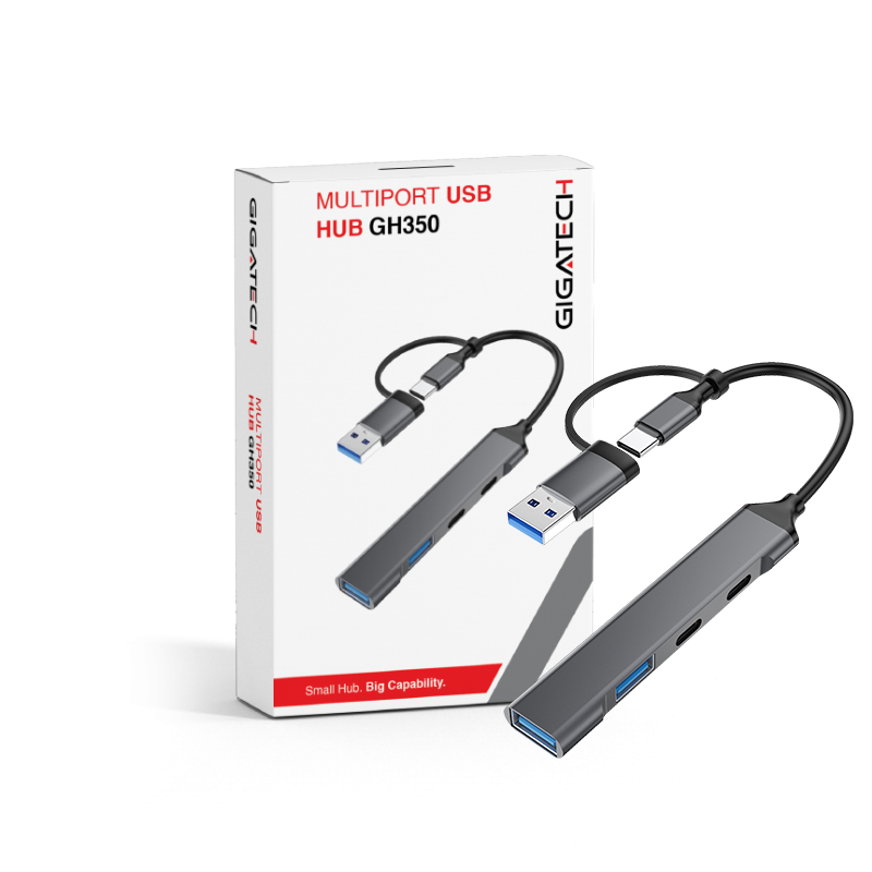 USB hub Gigatech GH350, multiport