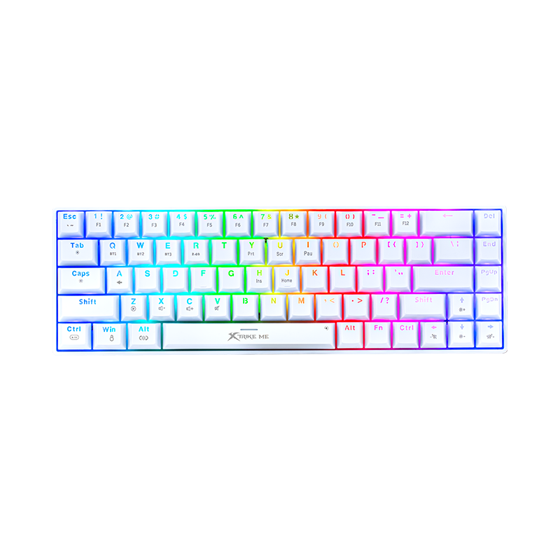 Tipkovnica X-trike me GK-995W-WH 3u1 wireless/bluetooth/žična, mehanička gaming