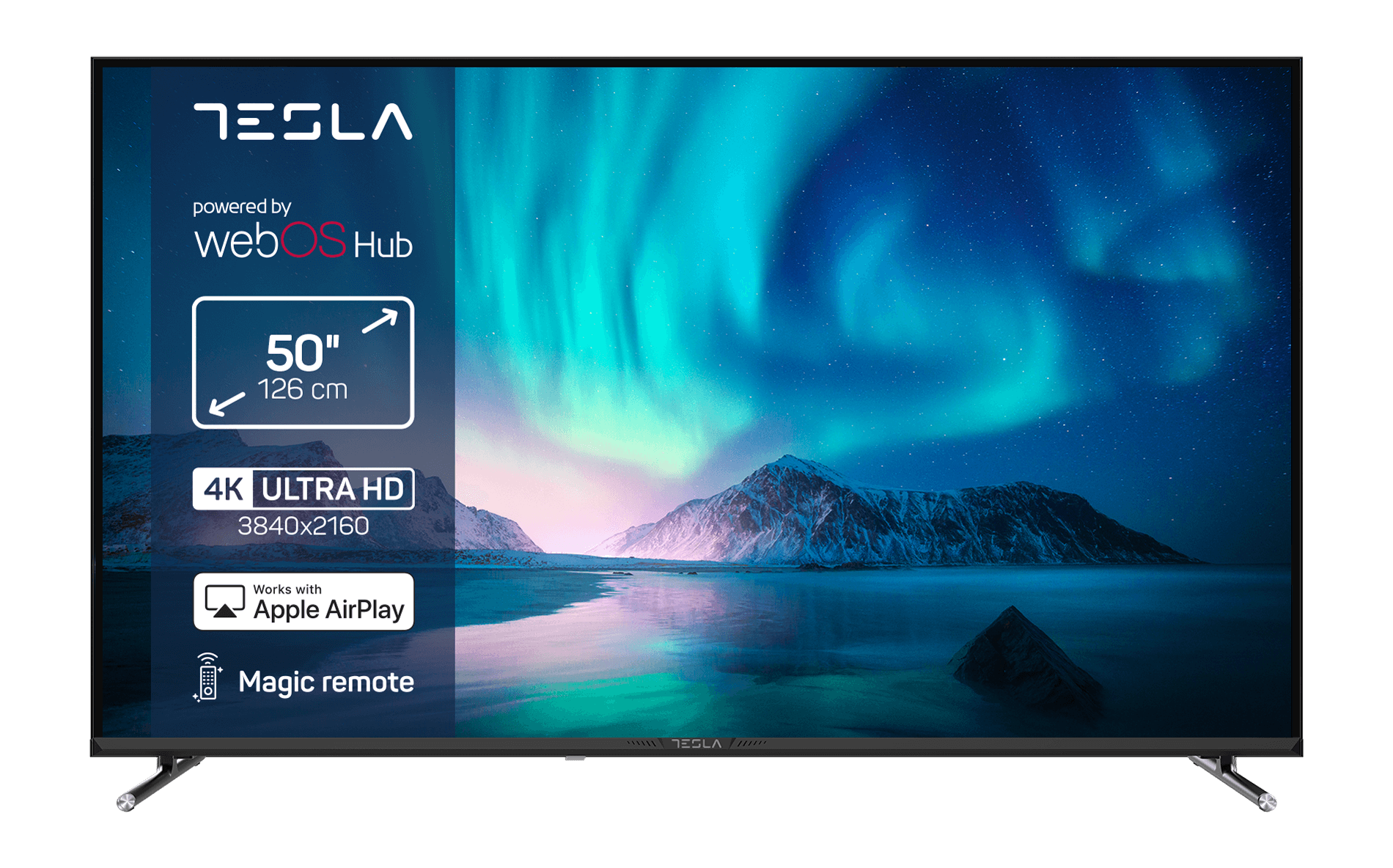 TESLA TV 50E645BUW 4K WebOSDVB-T/T2/C/S/S2