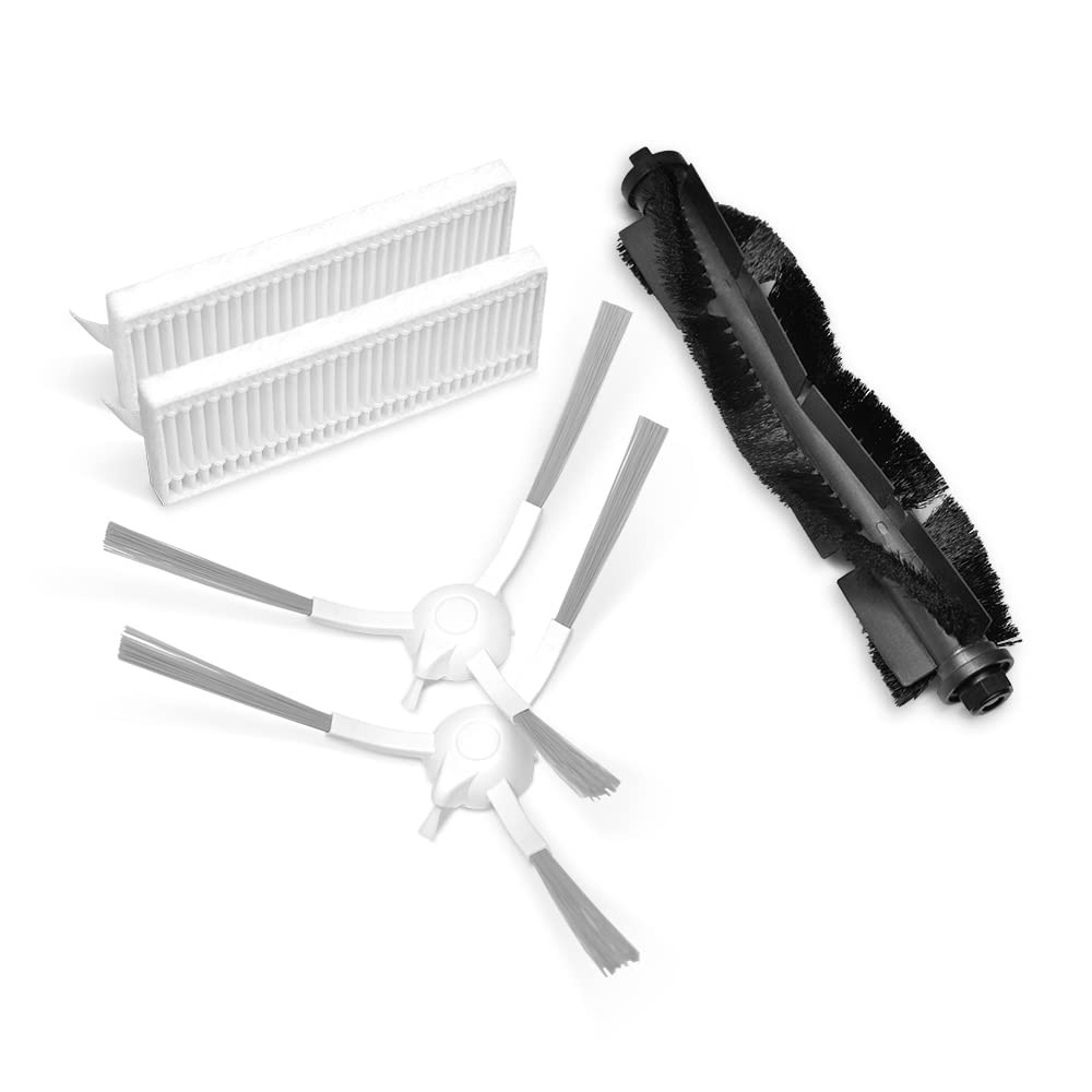 Compatible Models: Tapo RV30 Plus, Tapo RV30, Tapo RV10 Plus, Tapo RV10Package Contents: Main Brush ×1, Side Brush ×2, Washable HEPA Filter ×2Easy to install. No tools required.