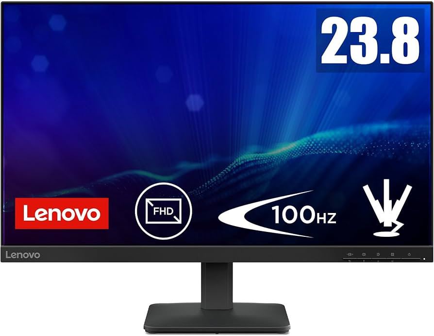 Lenovo Monitor LED L24-4e 23.8" IPS 1920x1080 3ms 1300:1 250cd Anti-Glare VGA HDMI Tilt 3y