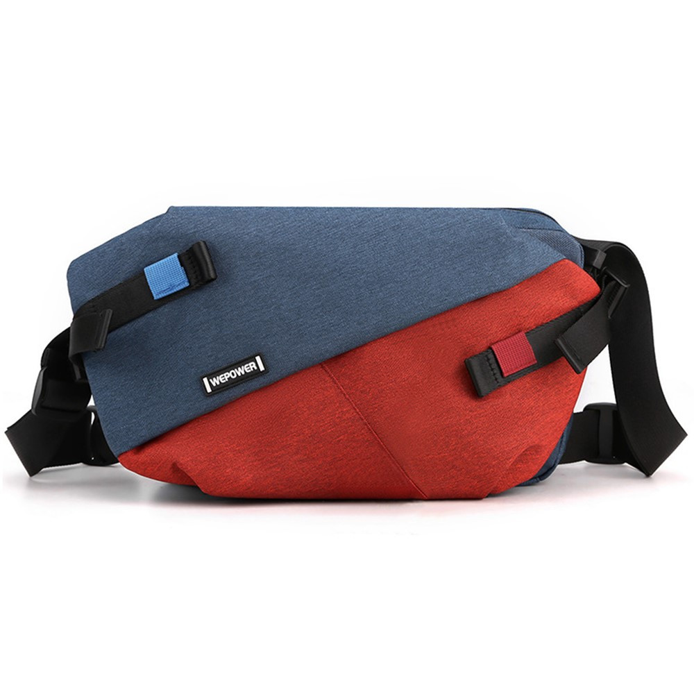 WEPOWER 1811 Elegantna muška torba preko ramena - Blue+Red