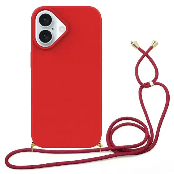 Maska sa vezicom za iPhone 16 - RED