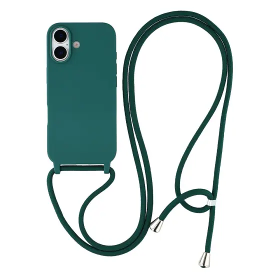 Maska sa vezicom za iPhone 17 - Dark Green