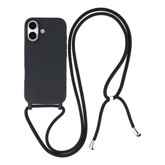 Maska sa vezicom za iPhone 17 - Crna