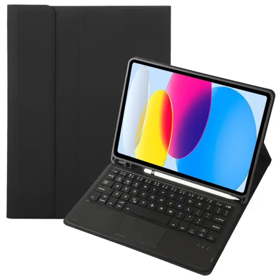 A10B-A bluetooth futrola/tastatura za iPad (2025) / 10.9 (2022) Touchpad - Black