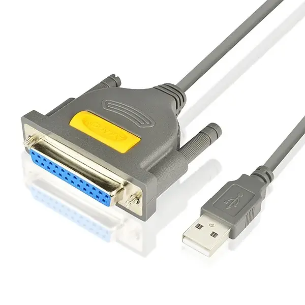 USB AM 2.0 Parallel DB25F 1,5m Printer ADP- 1P AXA