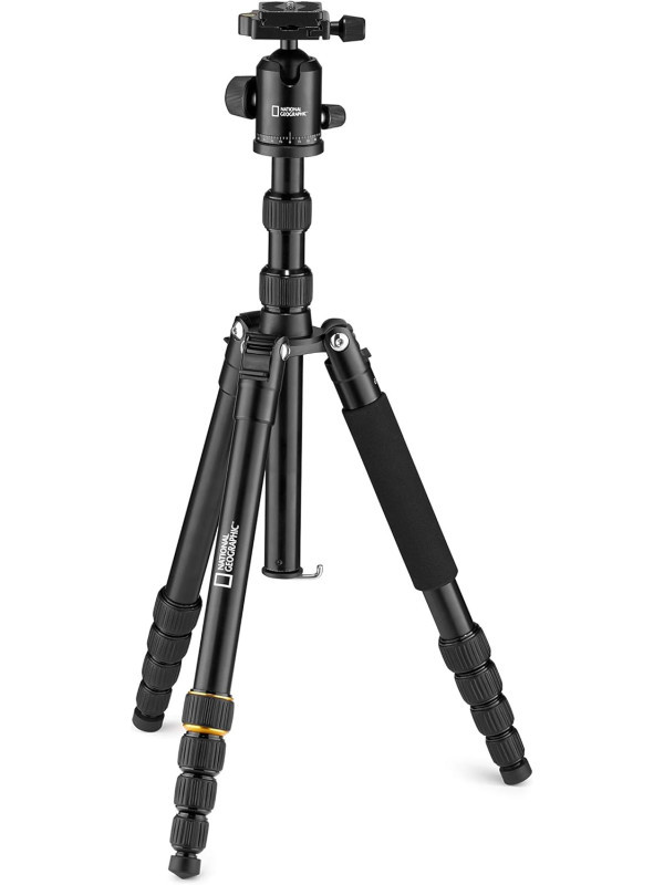 NATIONAL GEOGRAPHIC stativ Trevel Alu BH Twist lock 5S
