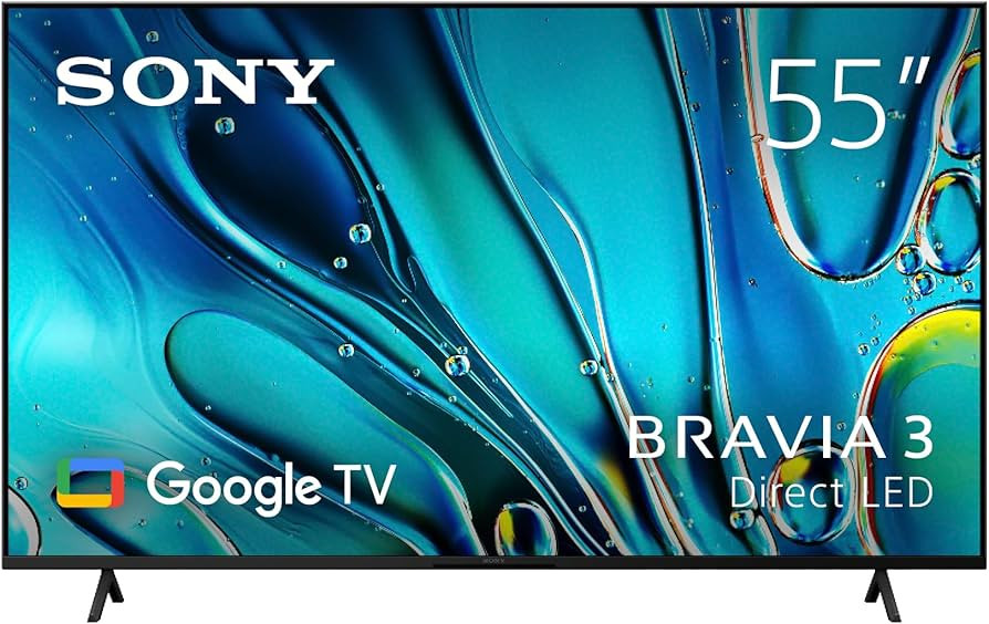Sony 55'' S39BP BRAVIA 3Google TV; 4K HDR procesor X14K Ultra HD; HDR; Triluminos Pro;