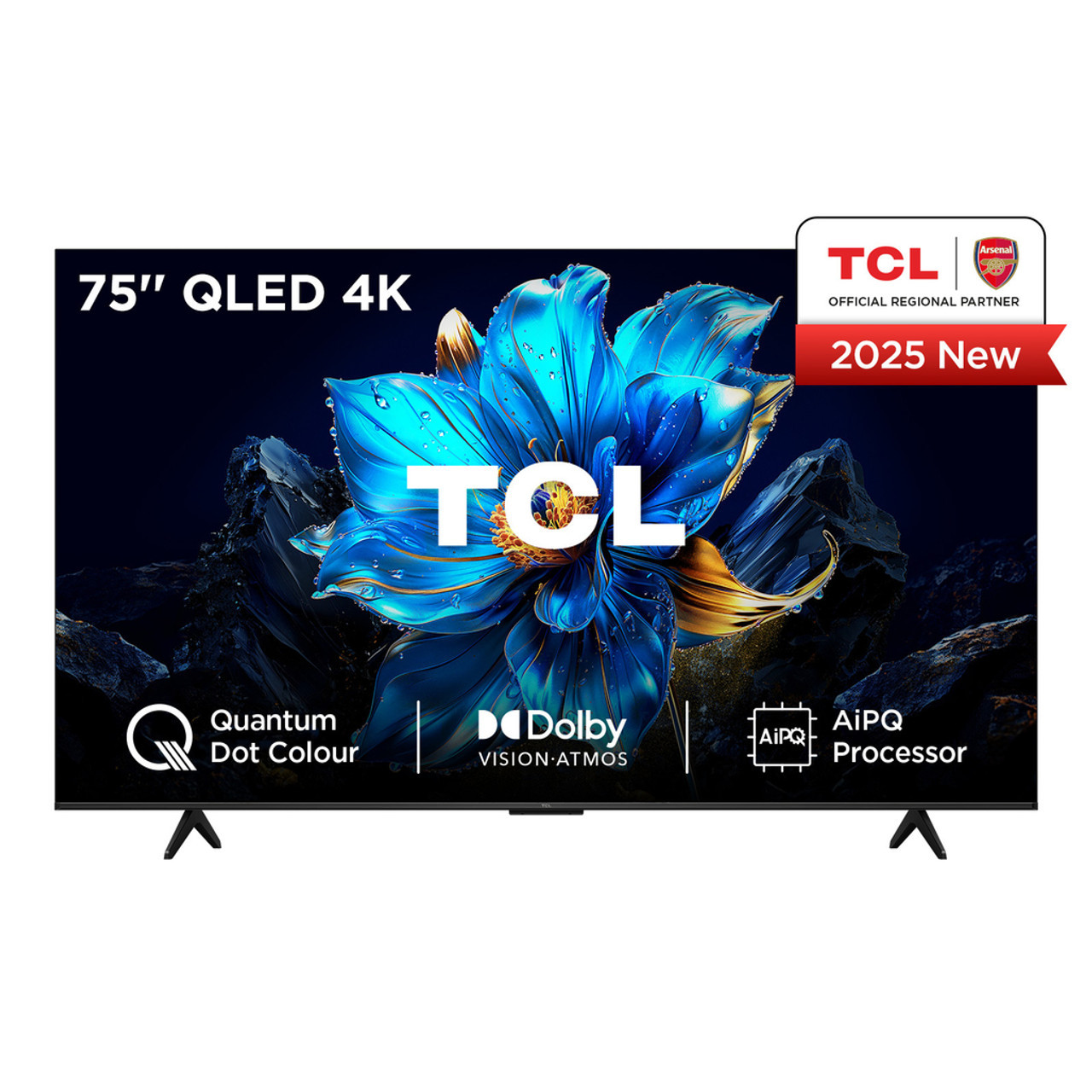 TCL 75"P7K 4K QLED TV 60HzGoogle TV; HDR multi-format;HVA Panel; Game Master; Dolby Atmos;