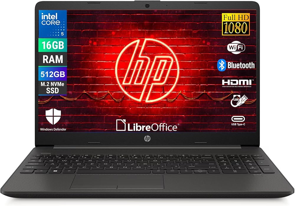 HP 250R G9 I5-1334/ 16GB/ 512G15,6 FHD, i5-1334u 0,9/4.6GHz16GB DDR4+SLOT ,512GB SSD, WiFi6+BT5.2