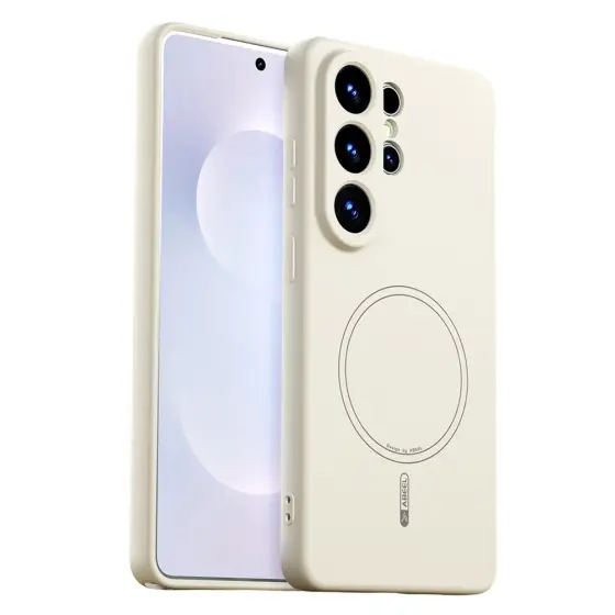 ABEEL Magnetic maska za Samsung Galaxy S26 Ultra - Beige