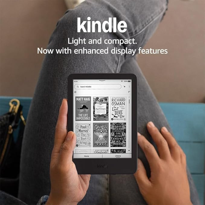 Amazon Kindle 6" Display 16GB 11th Gen, 2024 - Black