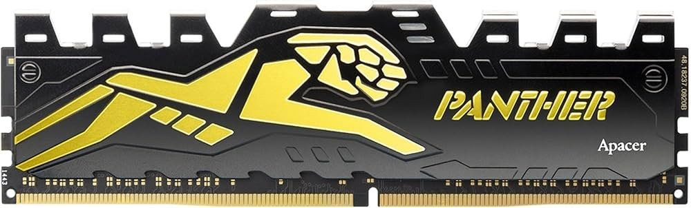 Apacer Panther RAM 16GB 3200MHCL16, Gaming, Heat spreader