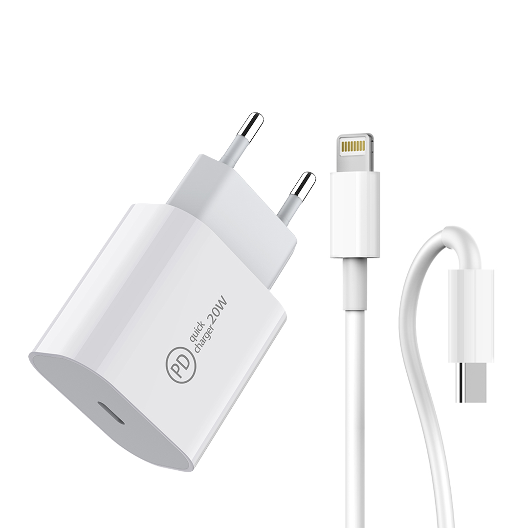 Appacs A31 PD USB-C 20w PD punjač i kabl type c-lightning