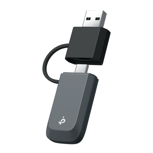 TP-Link Arhcer TBE230U BE3600 Dual Band Wi-Fi 7 Mini Wireless USB Adapter,2882 Mbps at 5 GHz + 688 Mbps at 2.4 GHz,Internal Antennas, USB 3.0 Type-A and Type-C, Wi-Fi 7, MU-MIMO, OFDMA, HE160