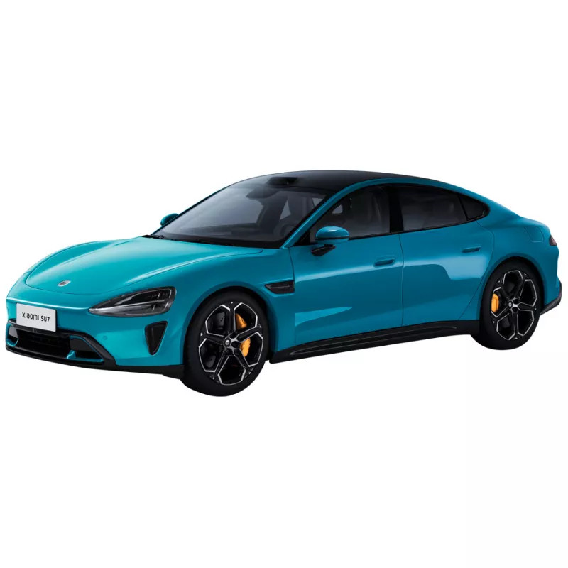 Xiaomi model SU7 automobil Die-Cast 1/18 Aqua Blue