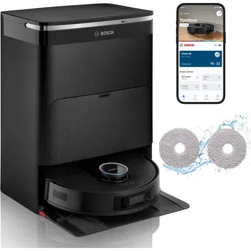 BOSCH Robotski UsisivačSpotless MAX Cam, 11.000 Pa360 LiDAR navigacija