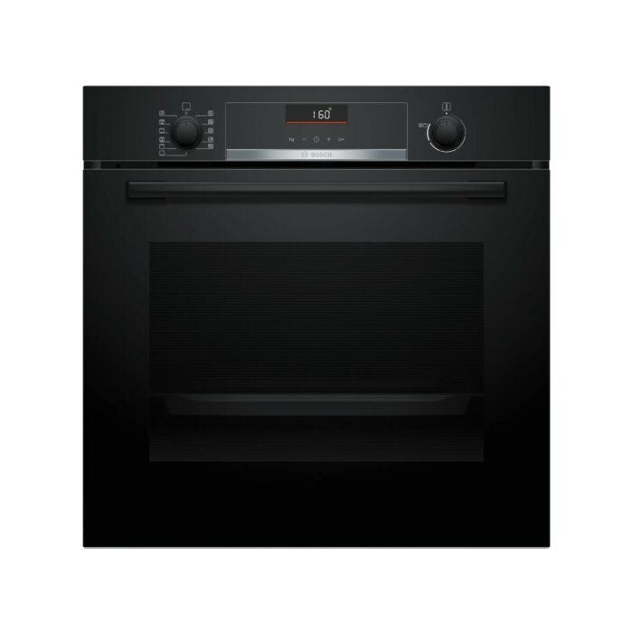 BOSCH pećnica  Serie 6| CRNA, A+, EcoClean, AIR FRY Funk,AutoPilot 10, VODILICA, 71L, 8 Programa,