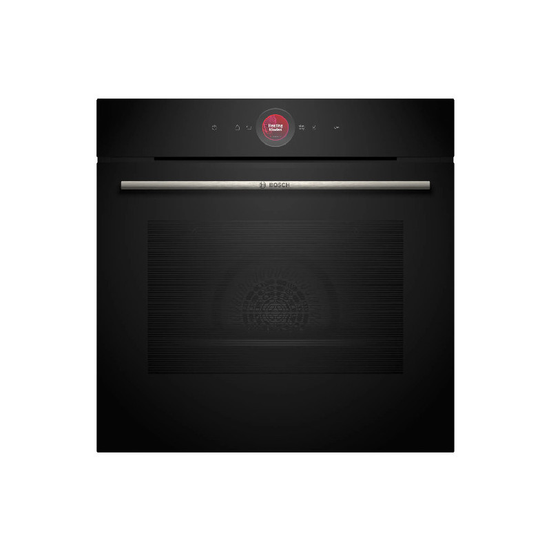 BOSCH pećnica  Serie 8|CRNA,A+, PIROLIZA,30C-300C, 11 prog,AirFry funkcija,Glasovne naredbe...