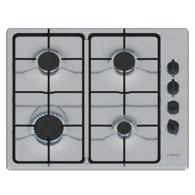 BOSCH  Plinska ploča Serie 2|Nehrđajući čelik, 4 plamenikasnaga 1-3kW,