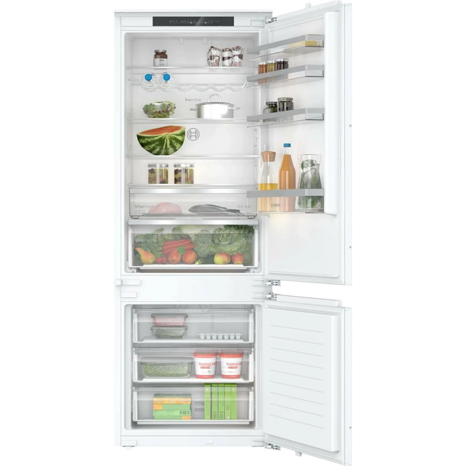 BOSCH Ugradbeni hladnjak Serie 4| NoFrost,(E), DE, 70.8 cm širine,H:285l, Z:98l,