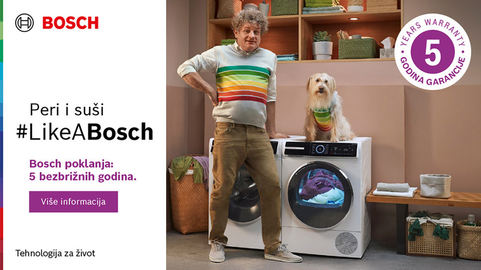 Bosch poklanja: 5 bezbrižnih godina.