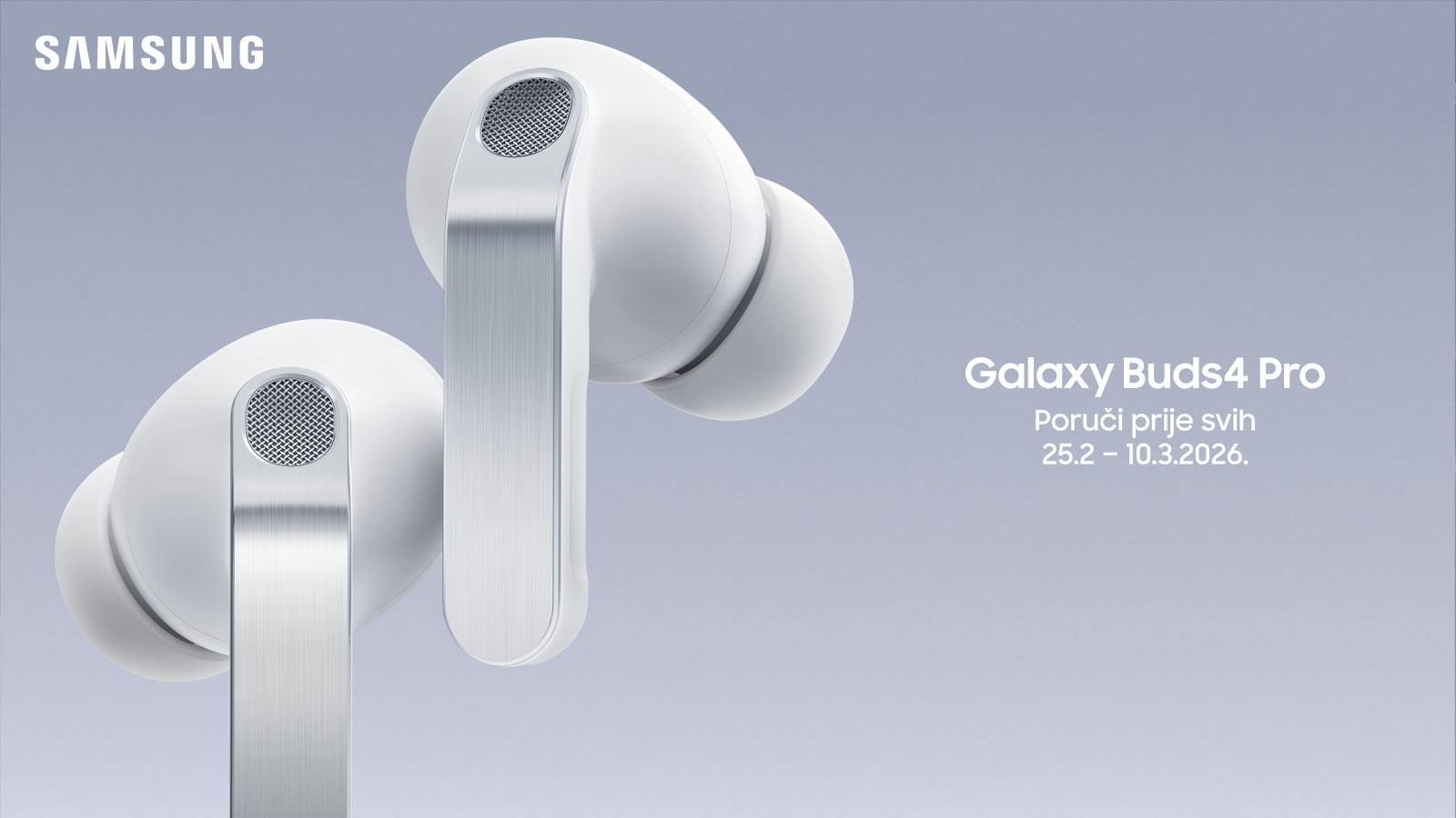 Budi prvi: Predstavljene su Galaxy Buds4 i Buds4 Pro!