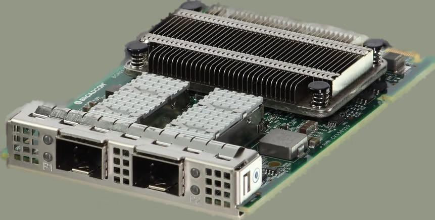 Broadcom 57414 Dual Port 10/25GbE SFP28, OCP NIC 3.0 Customer Install