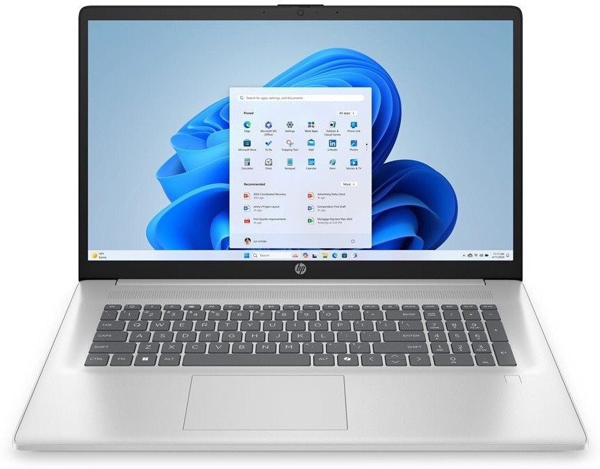 HP Laptop 17-cp2040nm R5/16/5117.3 FHD, R5-7520 2,8/4,3GHz16GB DDR5, 512GB SSD, Backlit, 3g garanc