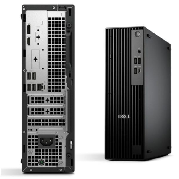 Dell Pro Slim QCS1250, 180W, Intel Core Ultra 5 235 (13 TOPS NPU, 14Cores up to 5.0GHz), 1x16GB 5600MT/s DDR5, 512GB SSD, Integrated Graphics, Wi-Fi + BT, Mouse/Kyb, Ubuntu, 3Y PS NBD